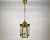 Metal Vintage Two Light Electric Lantern, 1980s For Sale - Image 7 of 7
