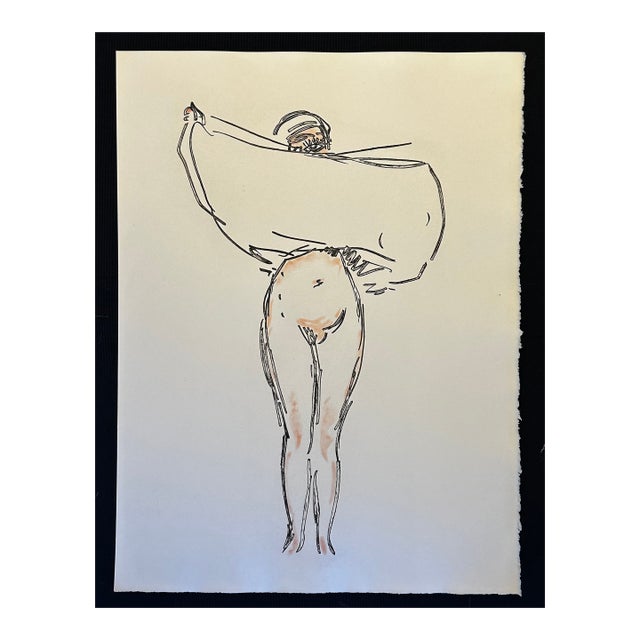 1960s Kees Van Dongen - Les Fleurs Du Mal, Nude 3 Engraving For Sale