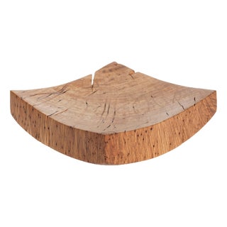 V21164 Vessel in Natural Oak Wood by Jörg Pietschmann For Sale