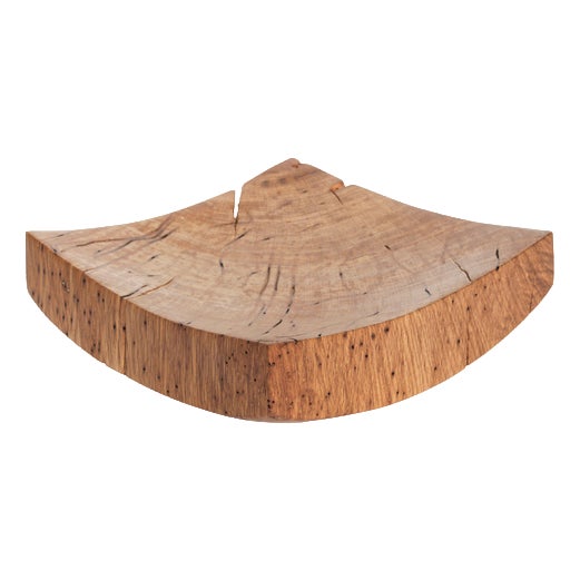 V21164 Vessel in Natural Oak Wood by Jörg Pietschmann For Sale