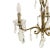 Antique Gold and Bronze Ceiling Lamp For Sale - Image 4 of 6