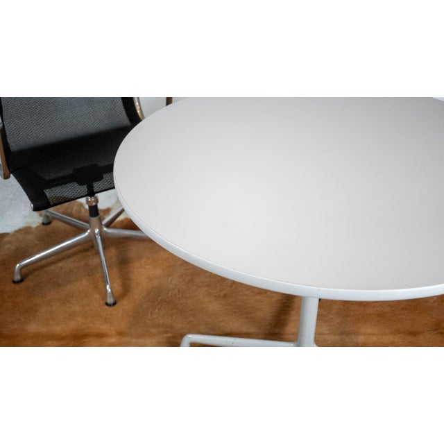 Metal Mid-Century Modern Charles & Ray Eames for Herman Miller Aluminum Group Dining Table For Sale - Image 7 of 14