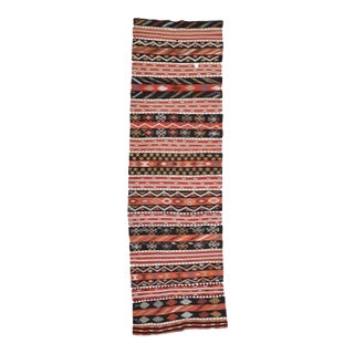 Mid 20th Century Vintage Turkish Kilim Runner For Sale