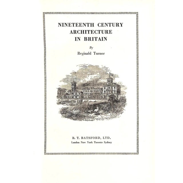 TURNOR, Reginald [118] pp. B.T. Batsford, Ltd. 1950 9" x 6 1/4"