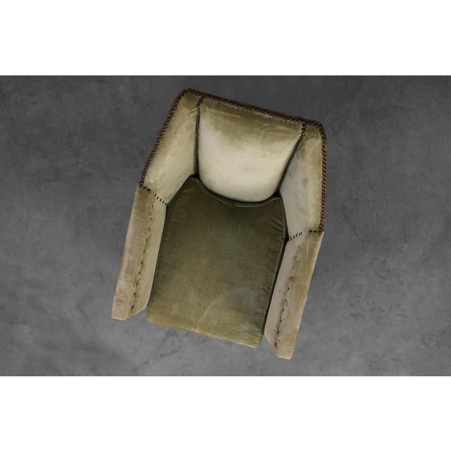 Art Deco Sculptural Armchair, France, 1930s For Sale - Image 10 of 15