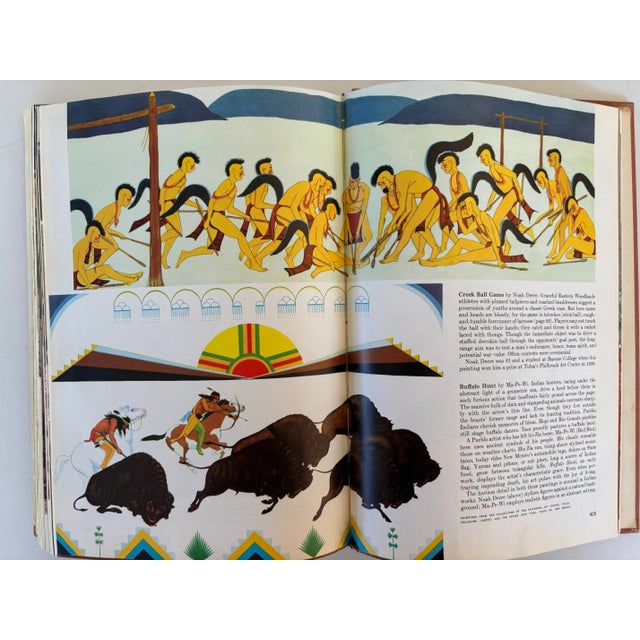 National Geographic on Indians of the Americas Third Printing 1957 Hardcover For Sale - Image 10 of 12