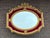 1970 French Louis XVI Gold Velvet Wood Wall Mirror For Sale - Image 11 of 13