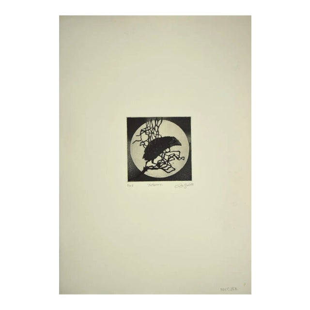 Leo Guida, Notturno, Original Etching, 1972 For Sale