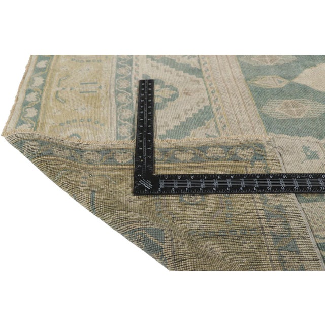 Late 20th Century Vintage Turkish Oushak Rug - 05'02 X 09'07 For Sale - Image 5 of 9