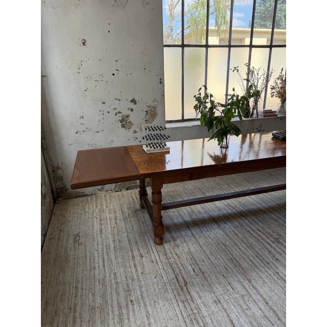 Drapers Walnut Dining Table, 1900 For Sale - Image 5 of 18