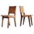 Oak Chairs with Leather Webbing by Jens Risom for Knoll, France, 1950s, Set of 2 For Sale - Image 15 of 15