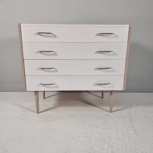 White Vintage Dressing Table, 1970s For Sale - Image 8 of 13
