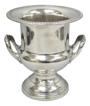 Vintage Victorian Leonard Silver Plated Trophy Cup Urn Champagne Chiller Bar Ice Bucket