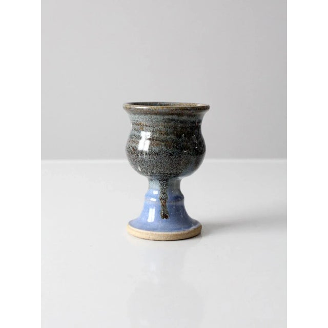 Vintage Studio Pottery Cup For Sale - Image 4 of 8