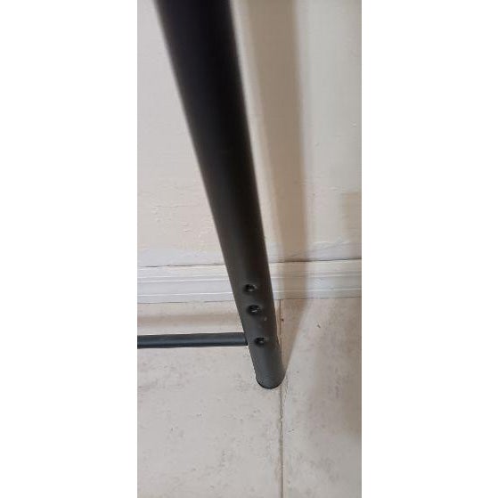 1990s Black Metal Traditional Headboard Full Size For Sale - Image 4 of 8