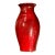 Original Owens Pottery Red Vase Seagrove NC- Copper Red Glaze-Chinese-Tall For Sale