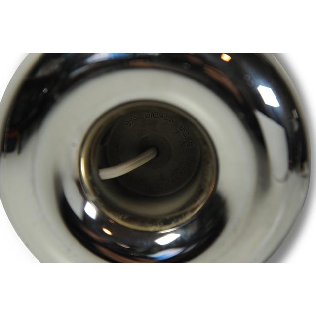 Guzzini design & studio 6g (workshop/studio) acrylic glass table lamp - made in italy lamp fitted with a uk three pin...