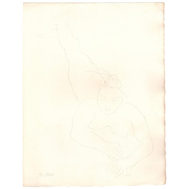 1900 - 1909 Rodin, Her Legs Tense and Vibrant as the Strings of a Viola, Nude, Original Lithograph, 1902 For Sale - Image 5 of 8