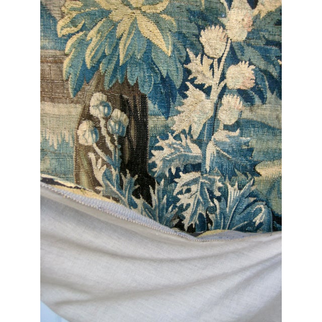 Late 17th Century French Aubusson Verdure With Pheasant For Sale - Image 12 of 12