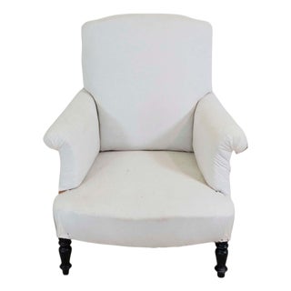 19th Century Napoleon III French Chair, Ready to Upholster For Sale