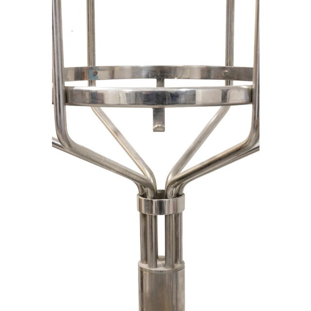 Metal Melpomene Coat Hanger in Steel by Studio BBPR, Italy, 1970s For Sale - Image 7 of 9