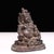 This is a finely crafted antique gilt bronze sculpture of Yellow Jambhala, the Buddhist deity of wealth and prosperity....