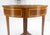 Very Fine Round Glass Top Showcase Inlaid Burl Lamp Table Stand Maitland-Smith For Sale - Image 9 of 12