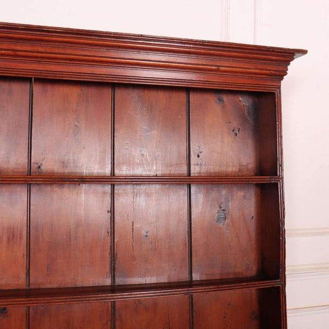 Wood English Dresser in Pine For Sale - Image 7 of 13