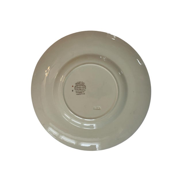 Shabby Chic 60s Bullfinch Wellesley Wedgwood Plate For Sale - Image 3 of 4