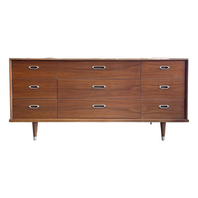 1960's B. P. John Furniture Co. Low Dresser, Attributed For Sale