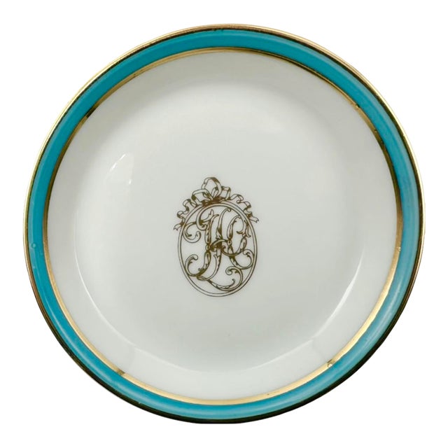 Vintage Hotel Plaza Athenee New York City Nyc Ashtray Dish For Sale