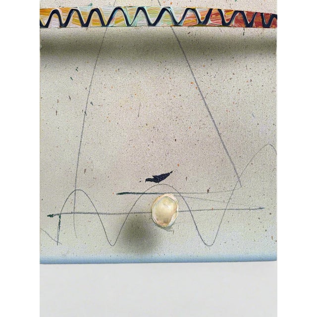 Original Havard Abstract Impasto Painting on Canvas - "Navajo Ground" For Sale - Image 9 of 14