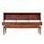 Kurt Ostervig Mid Century Danish Rosewood Low Credenza Bookcase This credenza bookcase measures: 65 wide x 22.25 deep x...