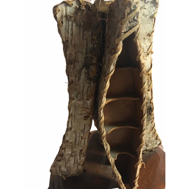 Arts and Crafts/Rustic Cabin Inspired Table Lamp For Sale - Image 11 of 12