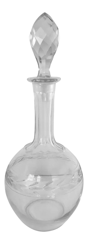 Crystal Cut Wine Decanter