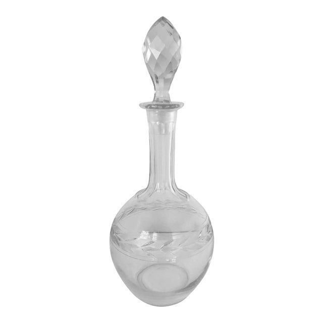 Crystal Wine Decanter Chairish