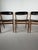 Vintage Scandinavian Dining Chairs, 1960s, Set of 4 For Sale - Image 4 of 6