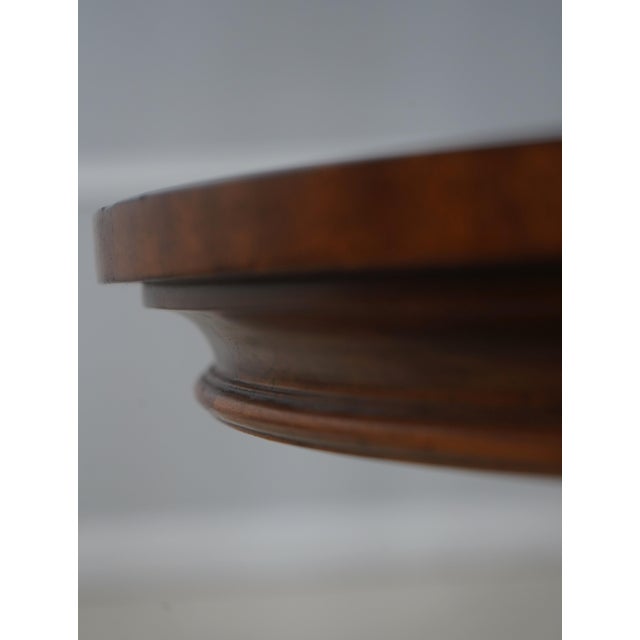 Pair of Ethan Allen Townhouse Pedestal Tables For Sale - Image 9 of 15