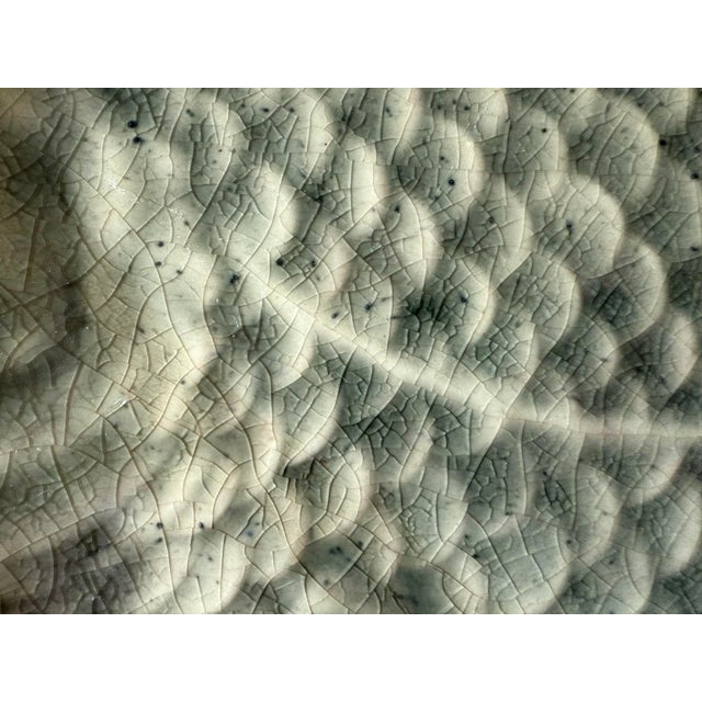 Mid 20th Century Mid 20th Century Mid Century Modern Glazed Ceramic Fish Small Platter For Sale - Image 5 of 7