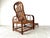 Mid-Century Modern Garden Chair in Rattan and Bamboo, 1950s For Sale - Image 4 of 18