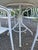 Metal Vintage Woodard Wrought Iron Table and Chairs For Sale - Image 7 of 8