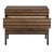 Mid-Century Modern Arturo Console, Dark Walnut For Sale - Image 3 of 7