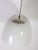Silver Mid-Century Opaline and Chrome Pendant Light, 1970s For Sale - Image 8 of 13