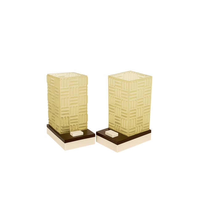 Plastic Glass and Plastic Lamps from Lataa, 1970s, Set of 2 For Sale - Image 7 of 7