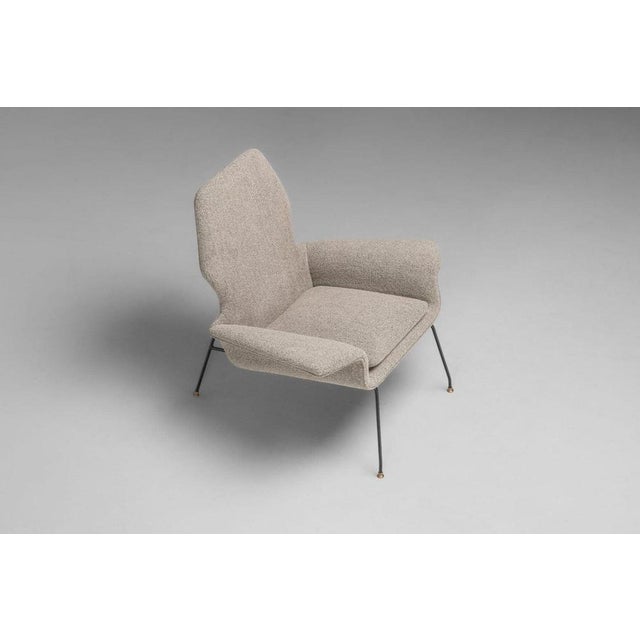 Large Lounge Chair by Carlo Hauner for Forma Moveis, Brazil, 1955 For Sale - Image 15 of 18