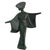 Set of Three Japanese Modernist Cast Iron Figural Sculptures, Mid-Century For Sale - Image 4 of 9