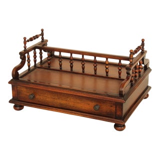 English Regency Style Double Sided Table Book Stand For Sale