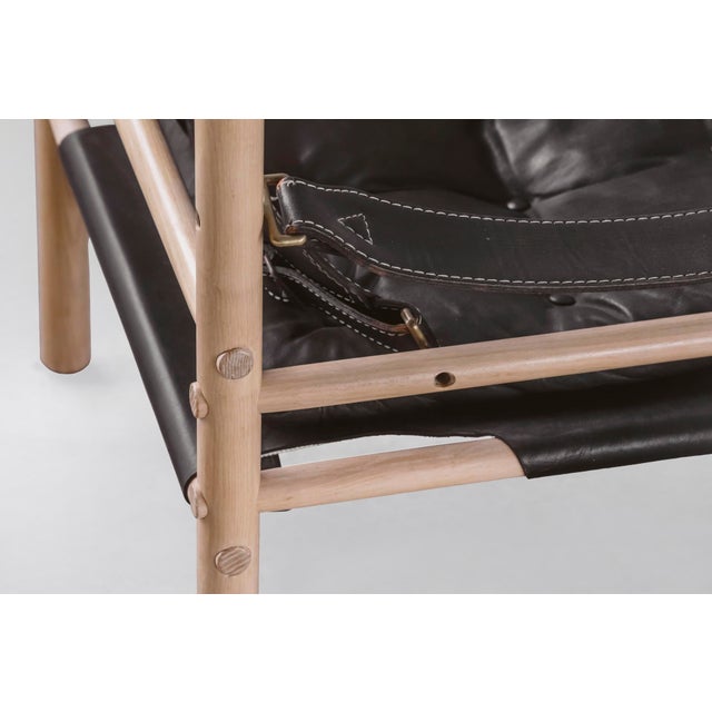 Vintage Scirocco Safari Armchairs by Arne Norell for Arne Norell Ab, 1960s Set of 2 For Sale - Image 3 of 6
