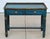 Make a dramatic design statement with this exceptional late 20th-century Spanish Revival style console table. Showcasing a...