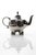 Late 20th Century Silver-Glazed Porcelain Elephant Teapot Sculptural Object For Sale - Image 4 of 7